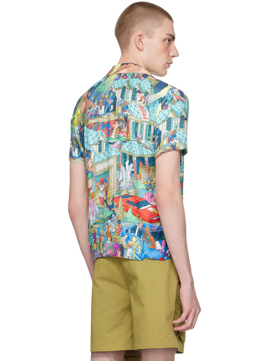 Multicolor Graphic Shirt - 3