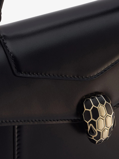 BVLGARI Serpenti Forever medium leather top-handle bag outlook