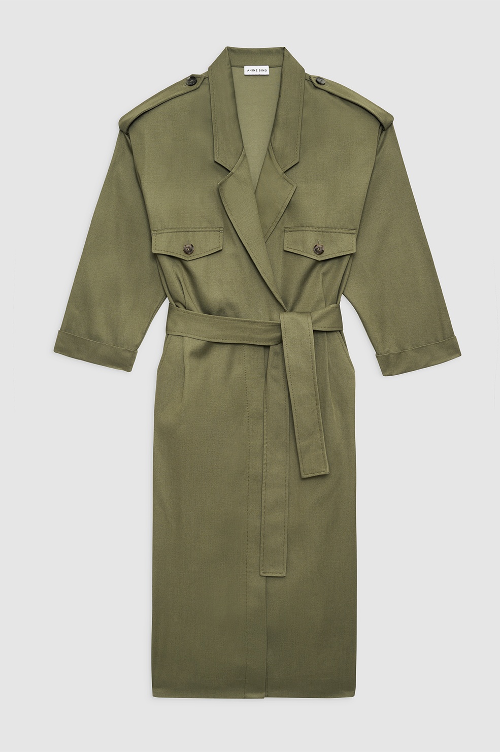 Zelda Dress - Olive - 1