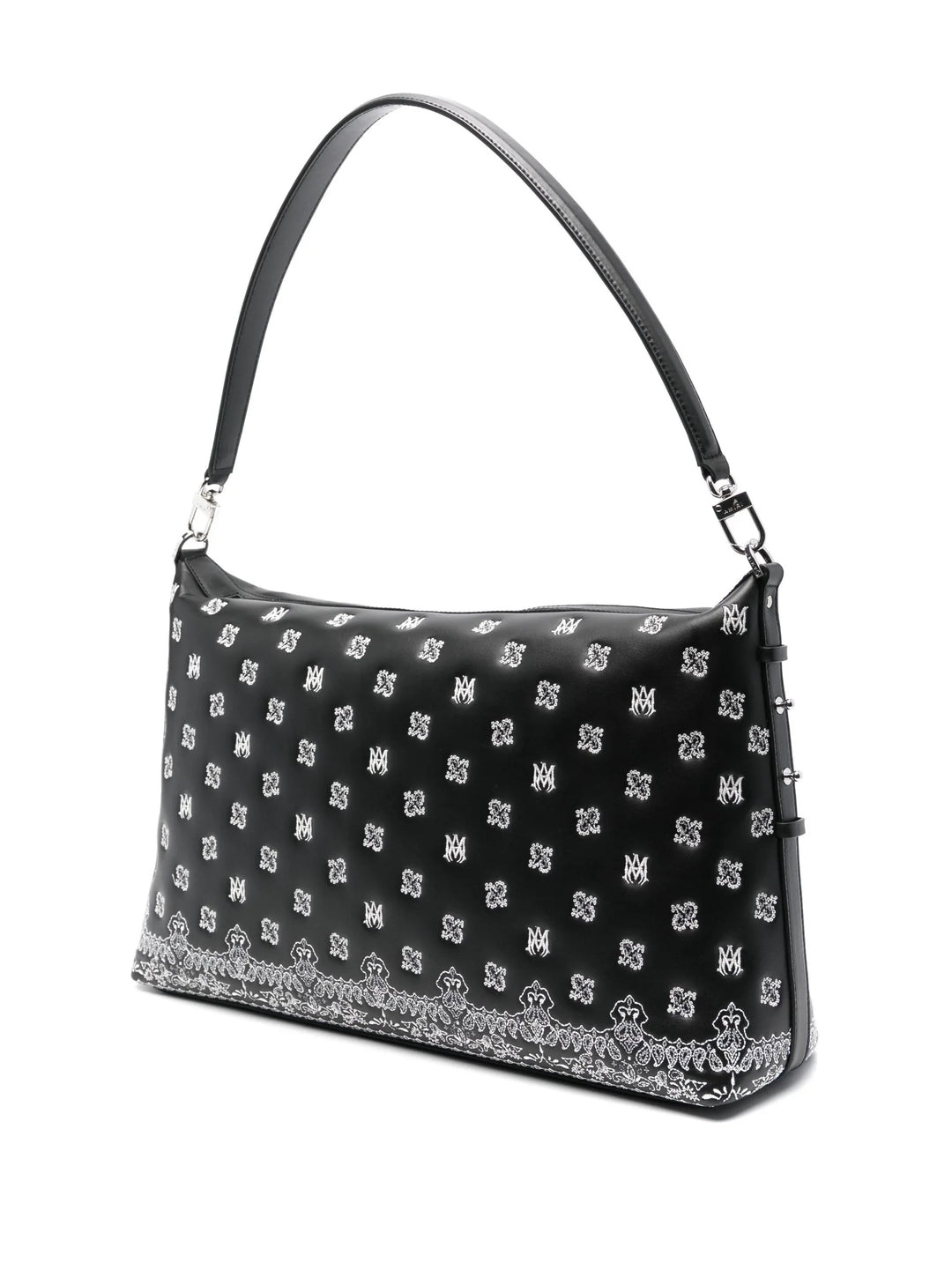 夏の断捨離！AMIRI leather paisley boston bag 33 ファッション