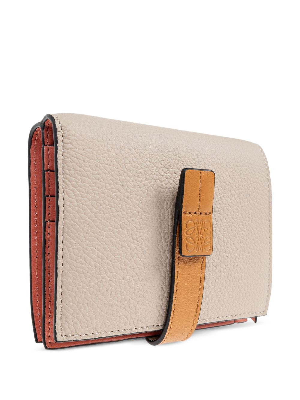 strap-detail leather wallet - 3