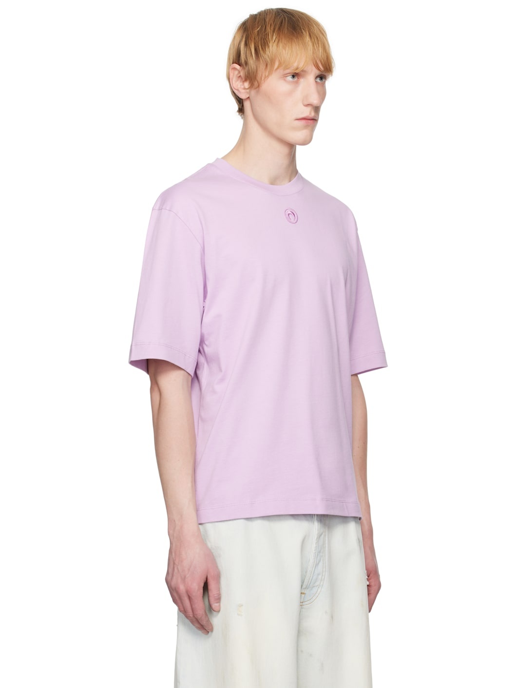 Purple Moon Logo Jersey Loose Fit T-shirt - 2