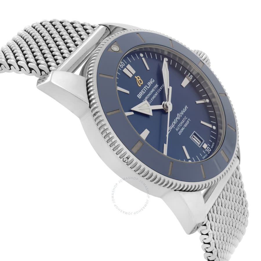 Pre-owned Breitling Superocean Heritage Automatic Chronometer Blue Dial Men's Watch AB2020161C1A1 - 4