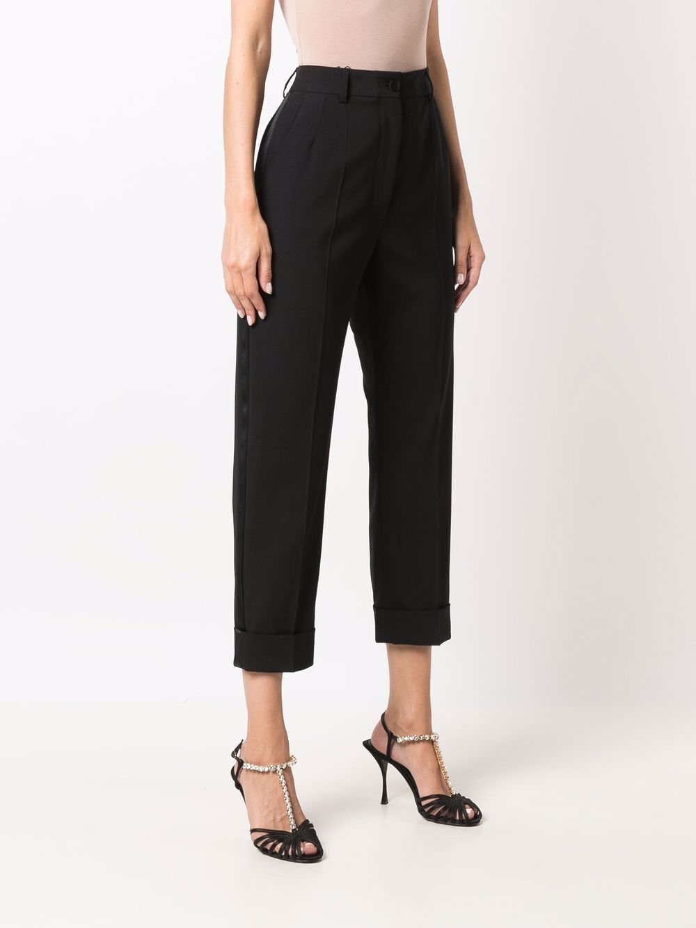 side-stripe tailored trousers - 3