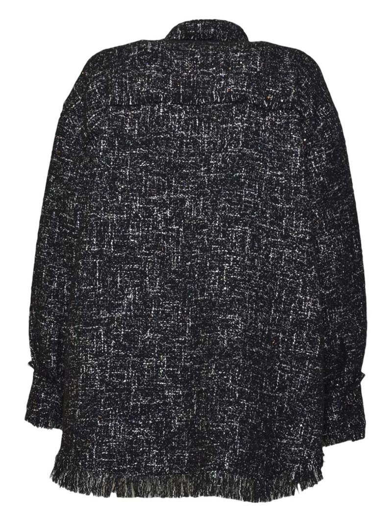 MSGM fringed shirt outlook