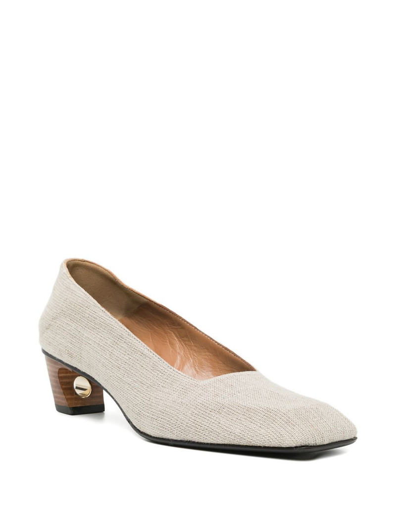 SETCHU 40mm origami pumps outlook