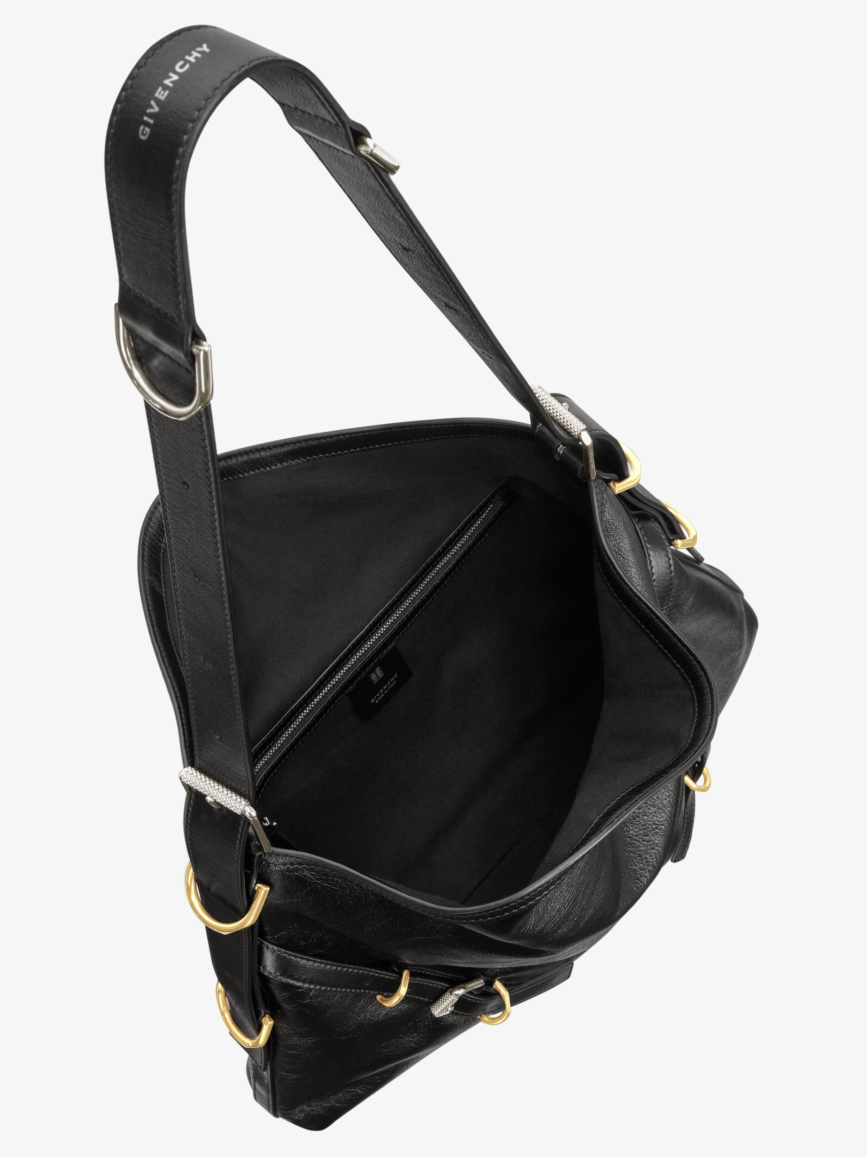 MEDIUM VOYOU BAG IN LEATHER - 5