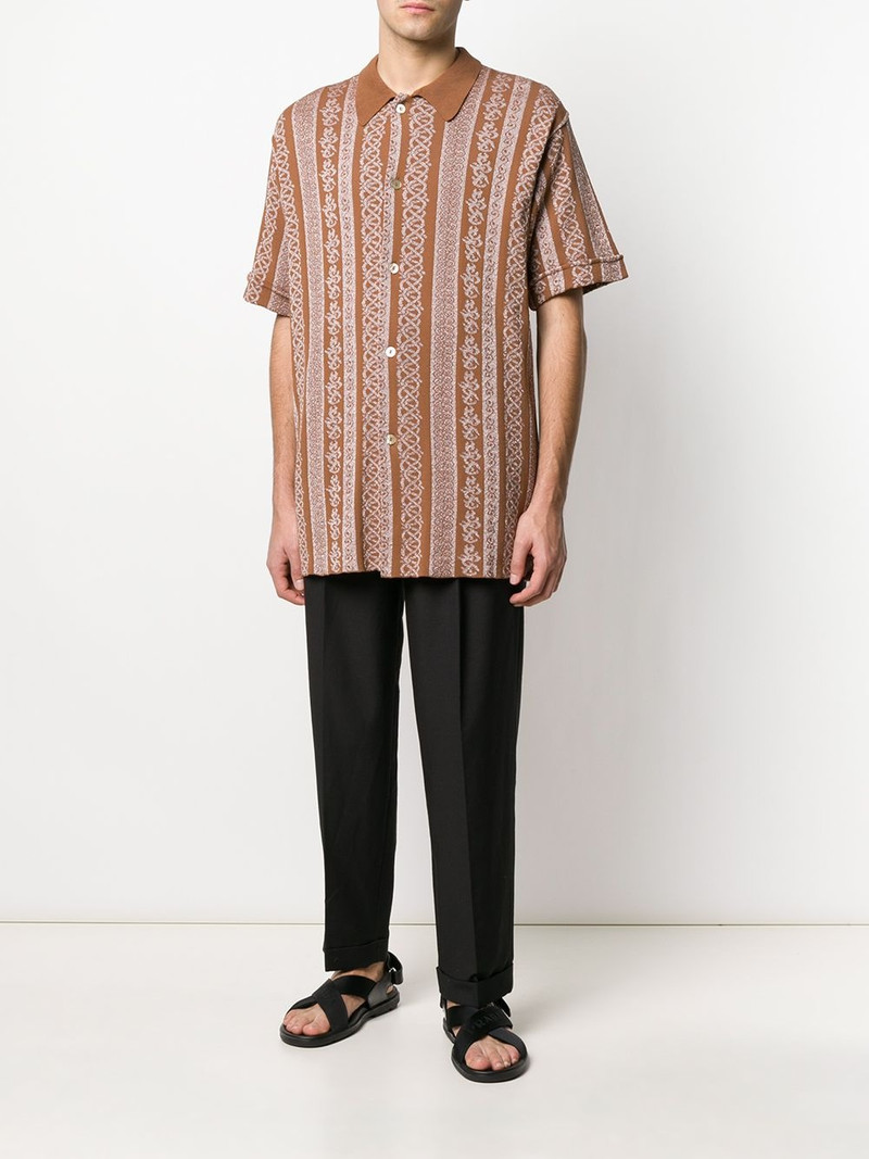 MAGLIANO panelled loose-fit shirt outlook