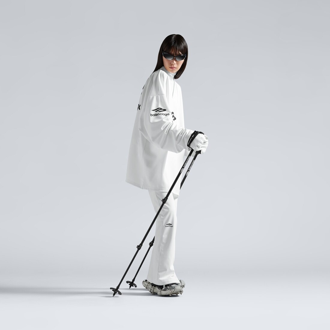 Hiking Poles in Black - 2