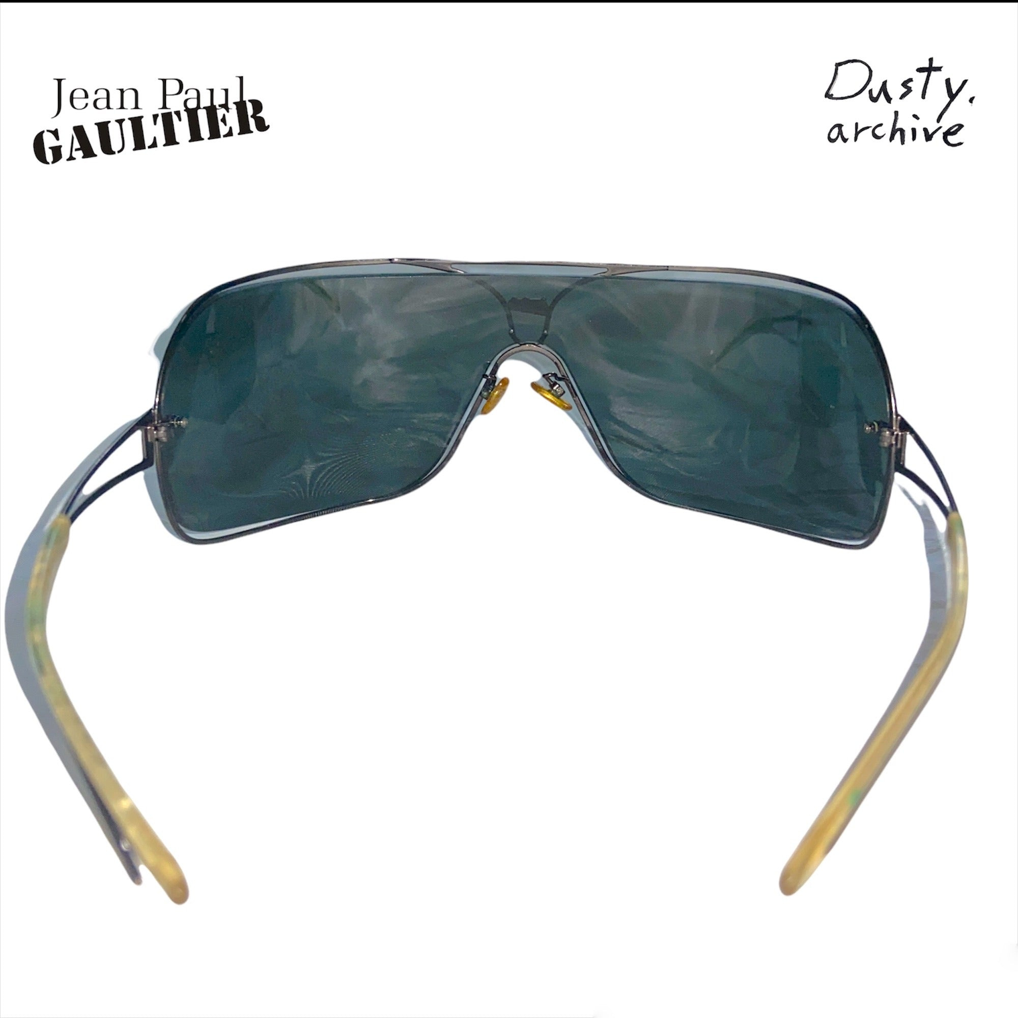 Jean paul Gaultier 90s shield sunglasses - 3