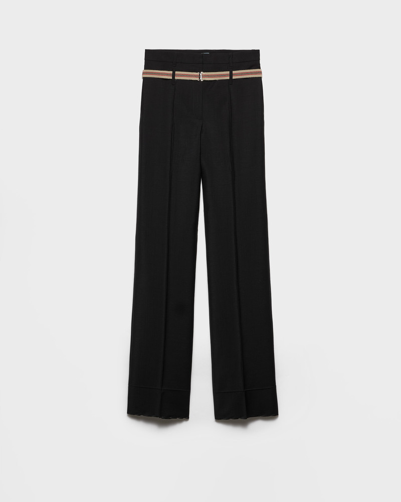 Kid mohair pants 1