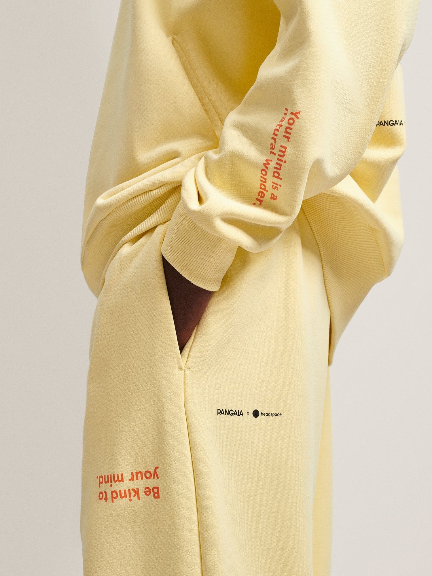 PANGAIA x Headspace Track Pants - Happy Yellow - 6