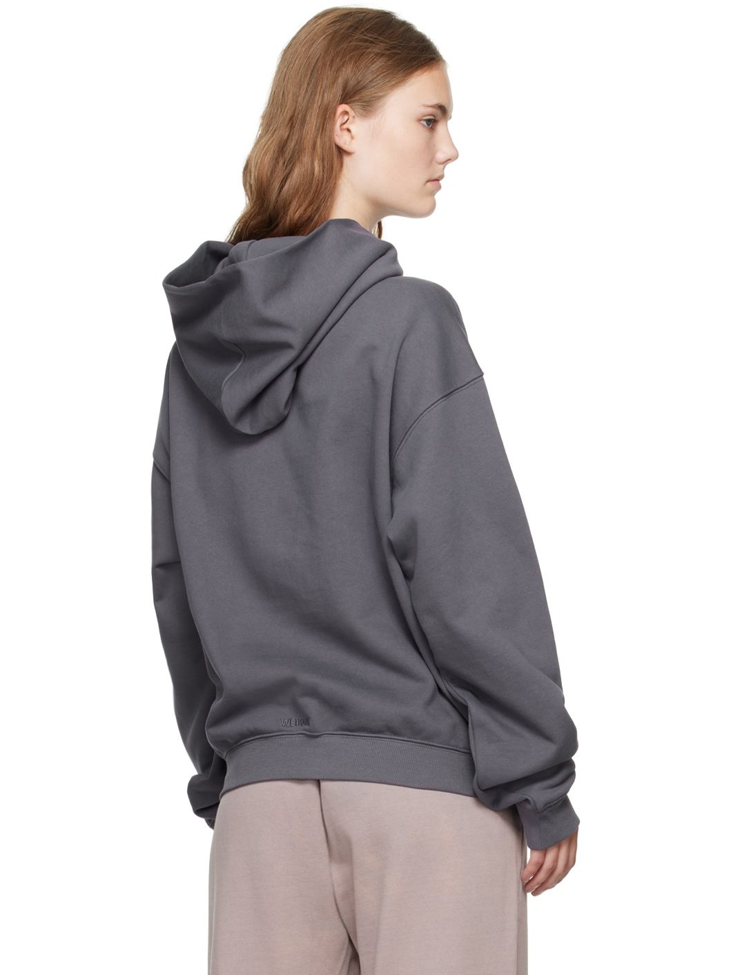Gray Monster Fitted Hoodie - 3