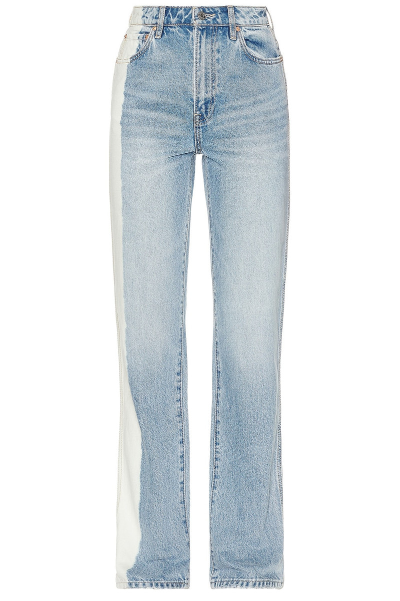 BESONDERS HOCHGESCHNITTENE HOSE MIT GERADEM BEIN SARA 5