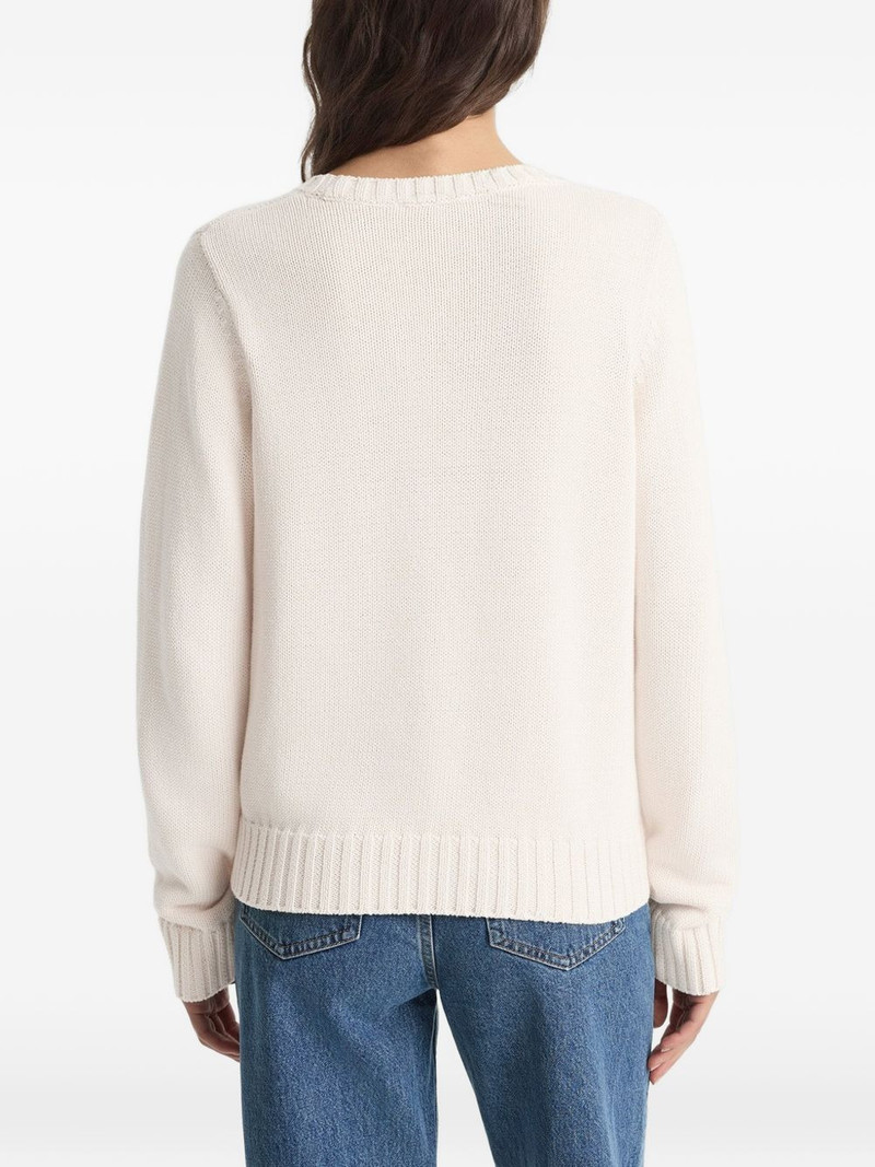equestrian graphic crew-neck sweater 3