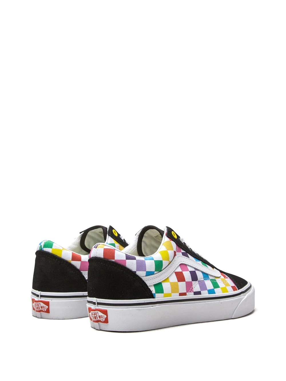 Old School 'rainbow checkerboard' sneakers - 3