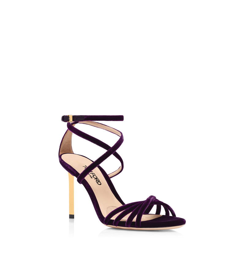 TOM FORD VELVET IDA SANDAL outlook