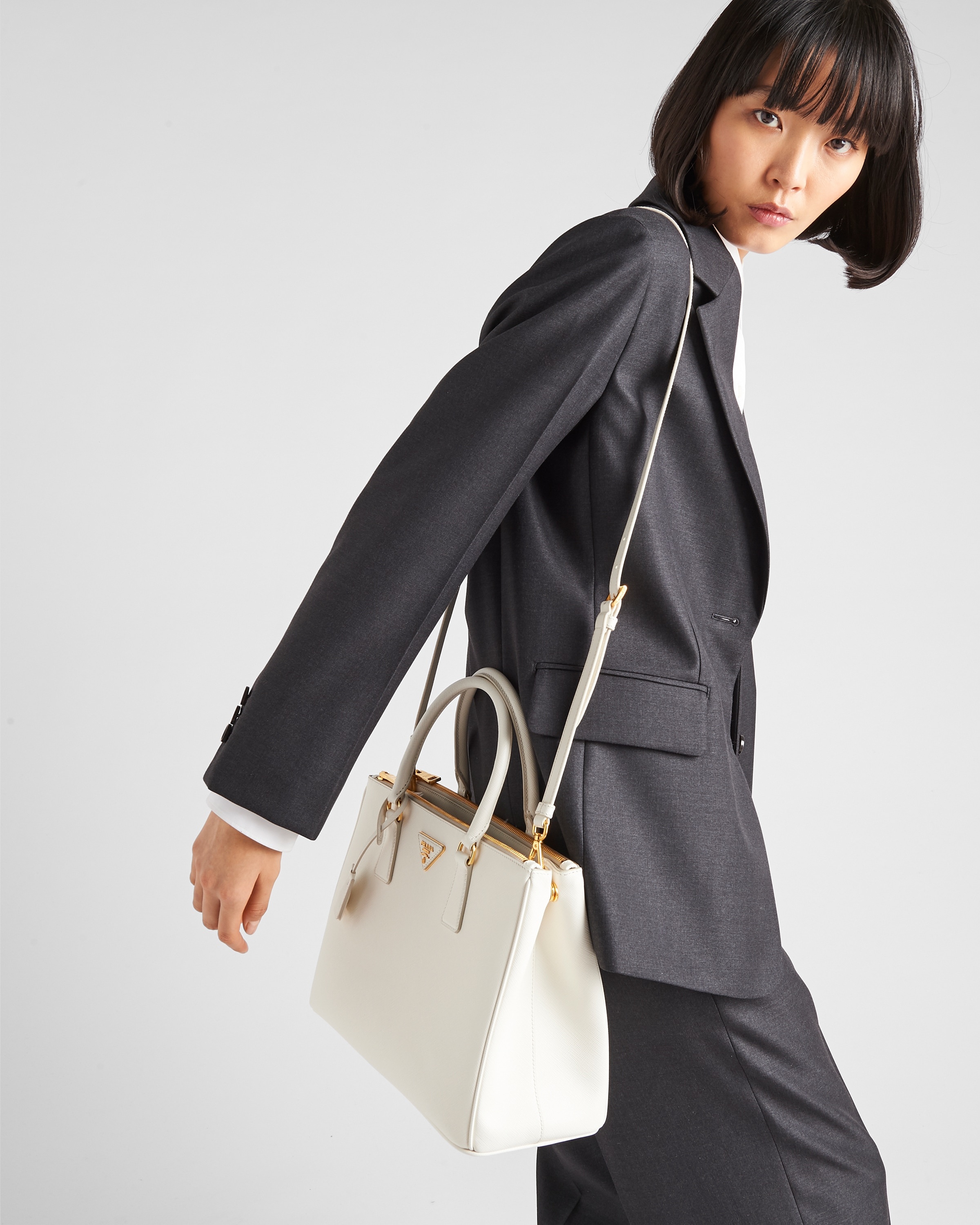 Large Prada Galleria Saffiano leather bag - 9