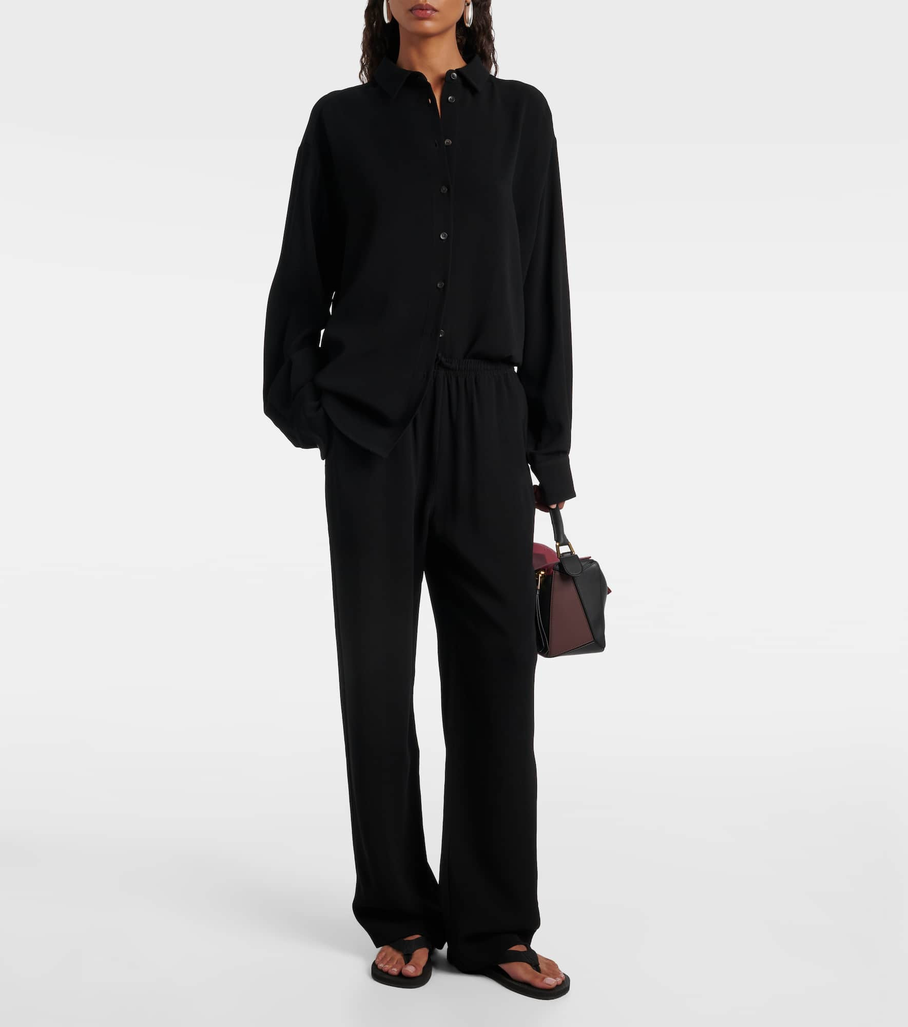 Aurelia high-rise straight pants - 2
