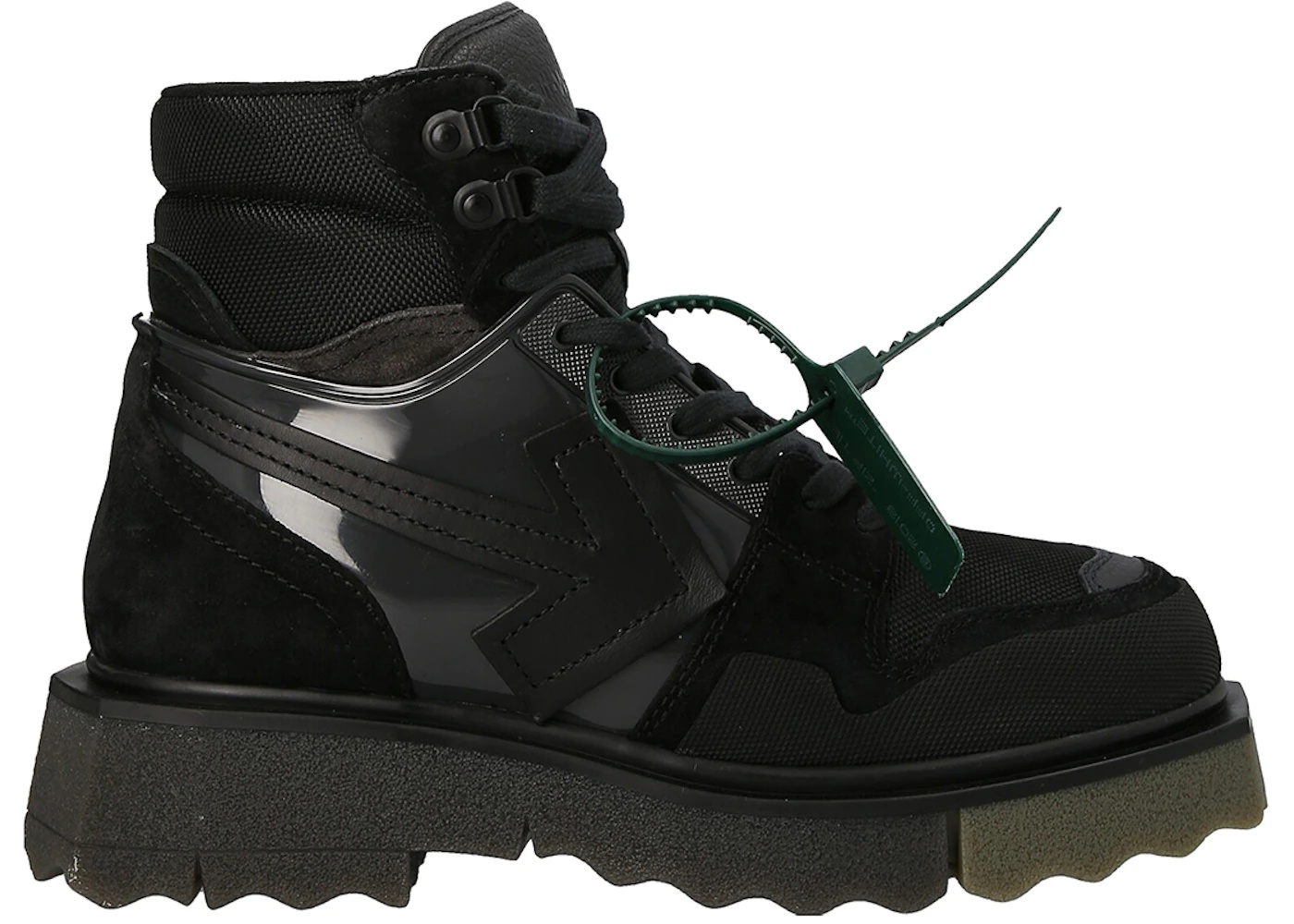 OFF-WHITE Hiking Sponge Sneakerboot Black - 1
