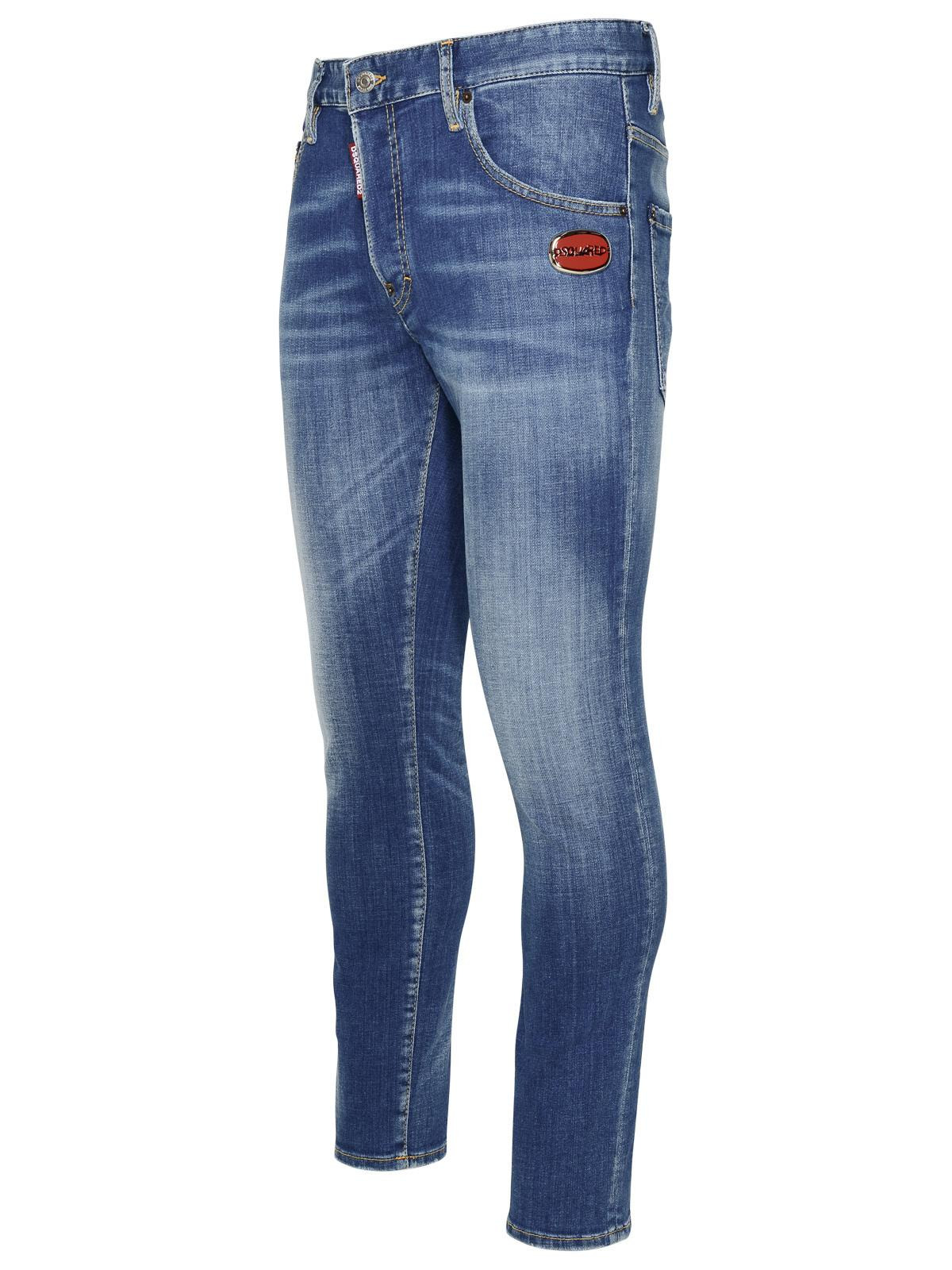 Dsquared2 'Skater' Blue Cotton Jeans Men - 2