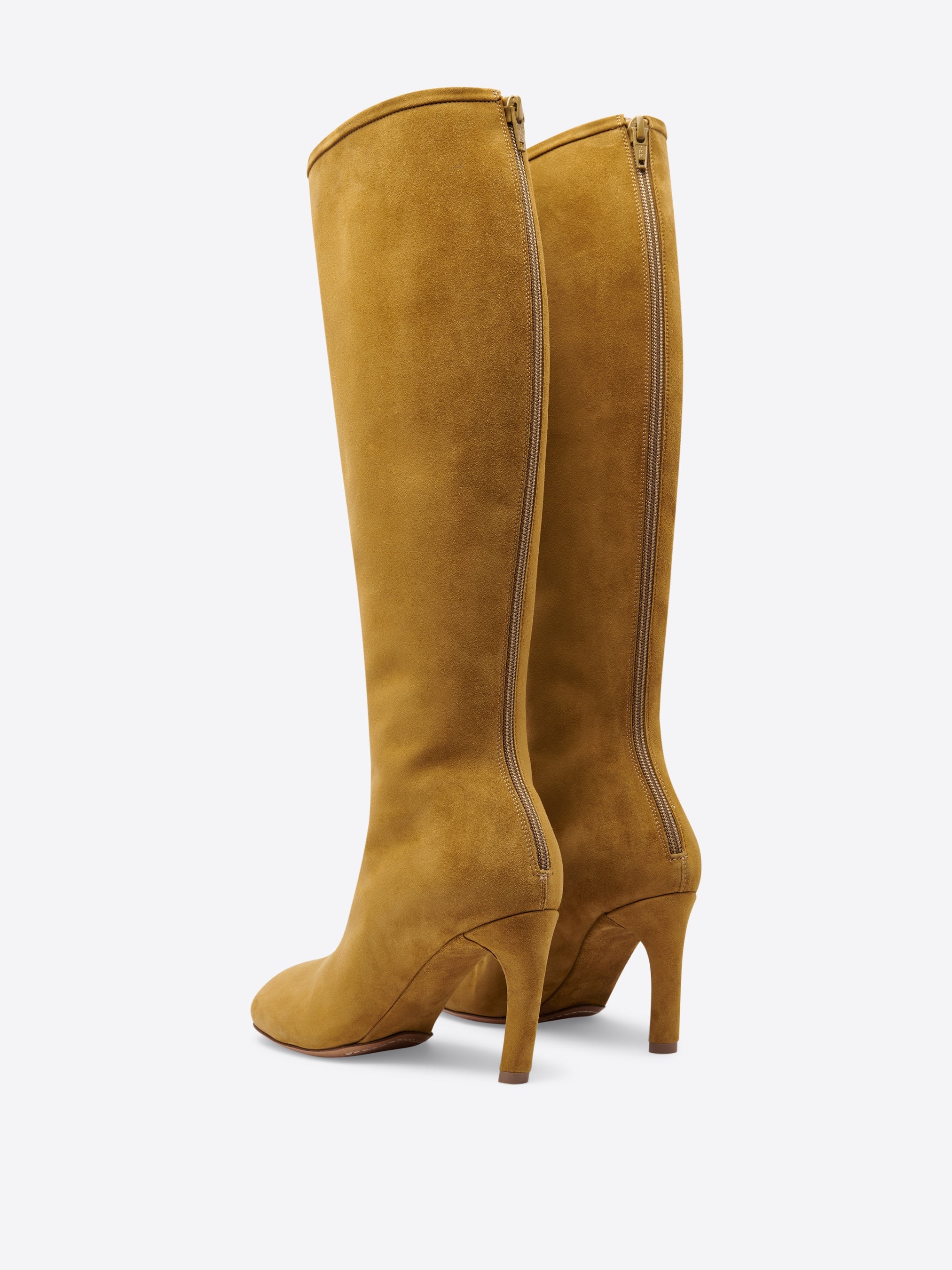 HIGH SUEDE BOOTS - 4