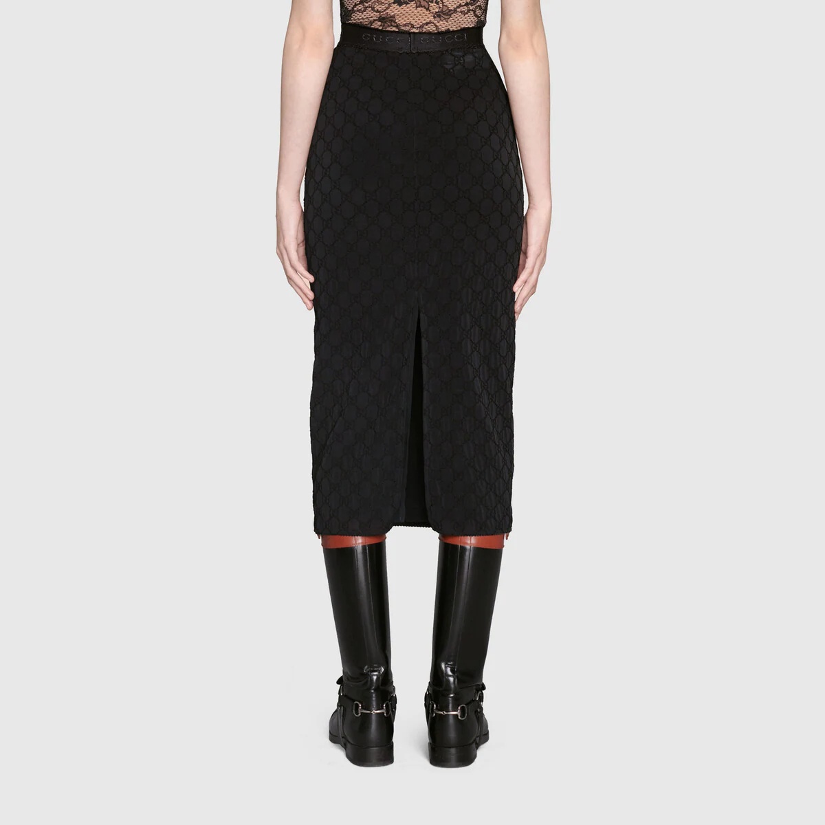 GG tulle skirt - 4