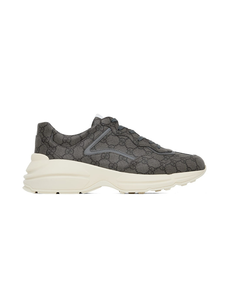 Gray Rhyton Sneakers - 1