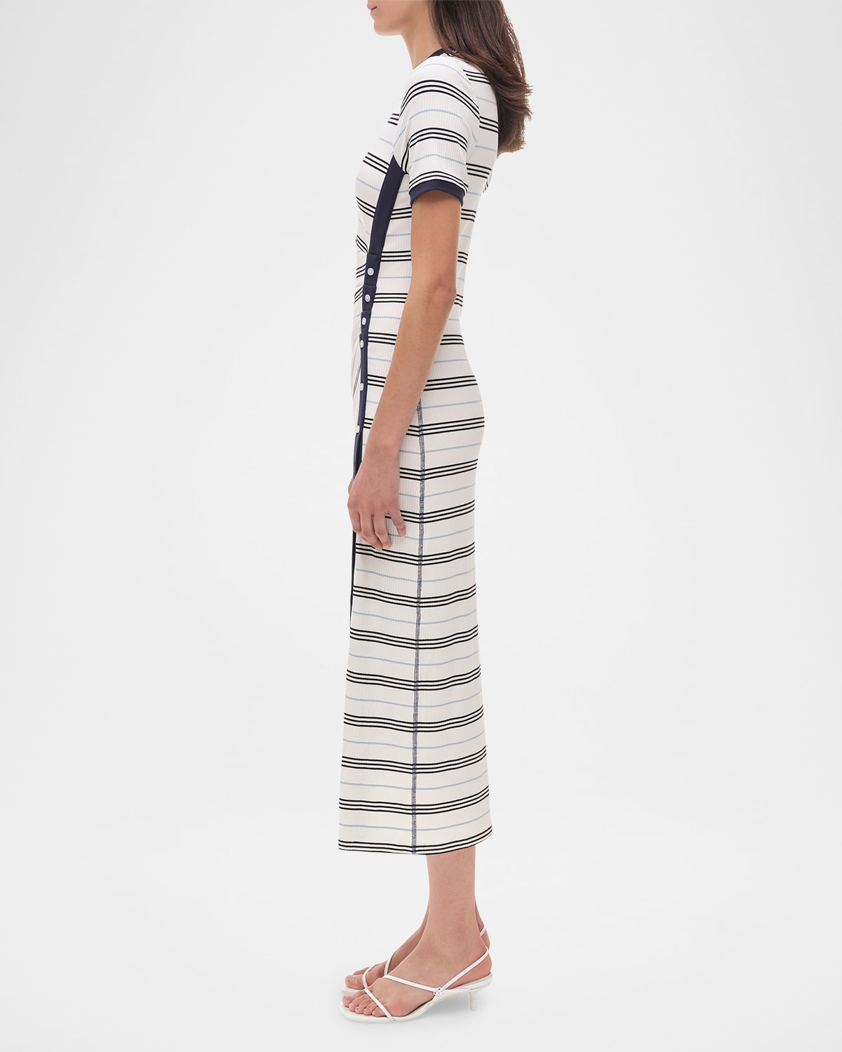 Shanna Short-Sleeve Midi Dress - 5