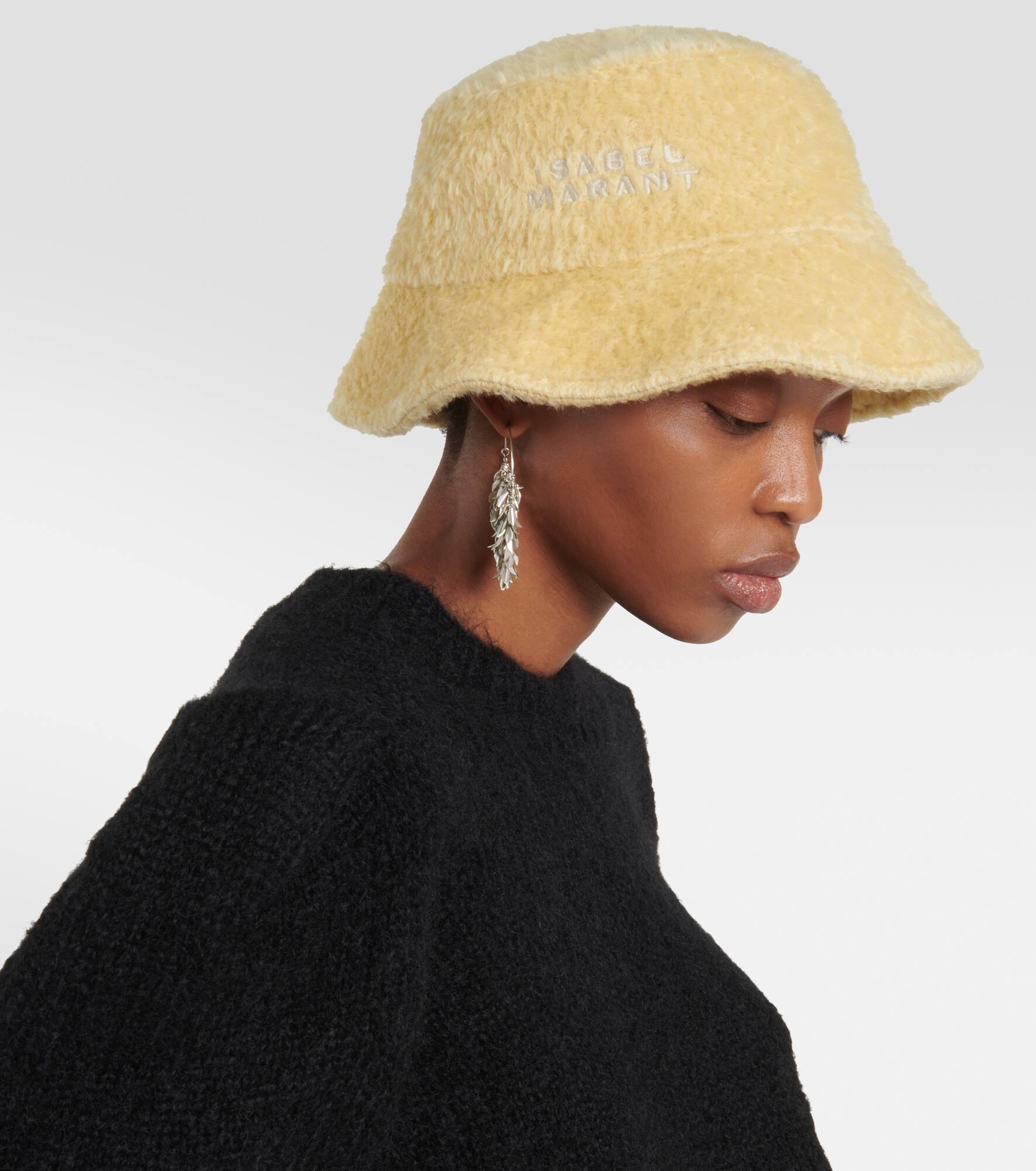 Denji embroidered wool bucket hat - 2