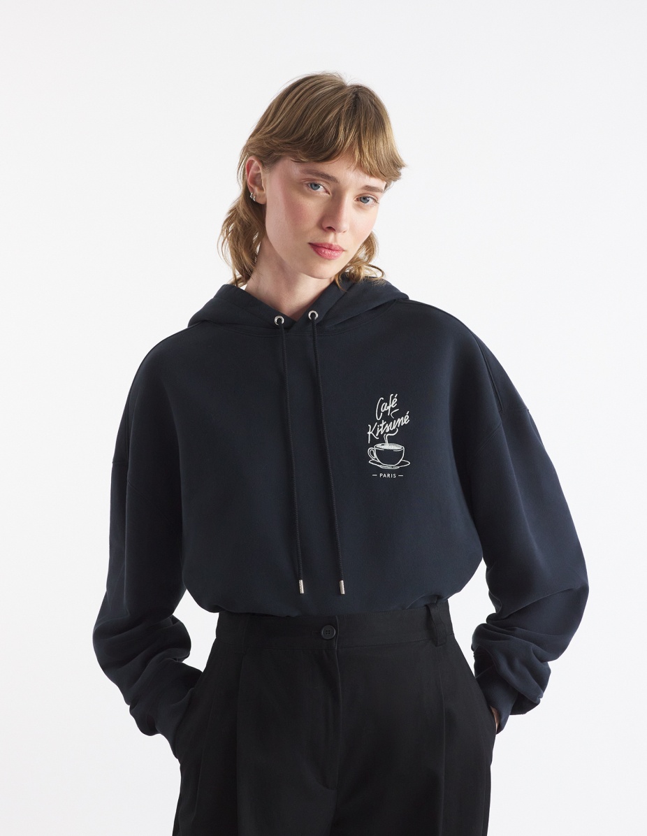 CAFE KITSUNE COFFEE CUP HOODIE - 5
