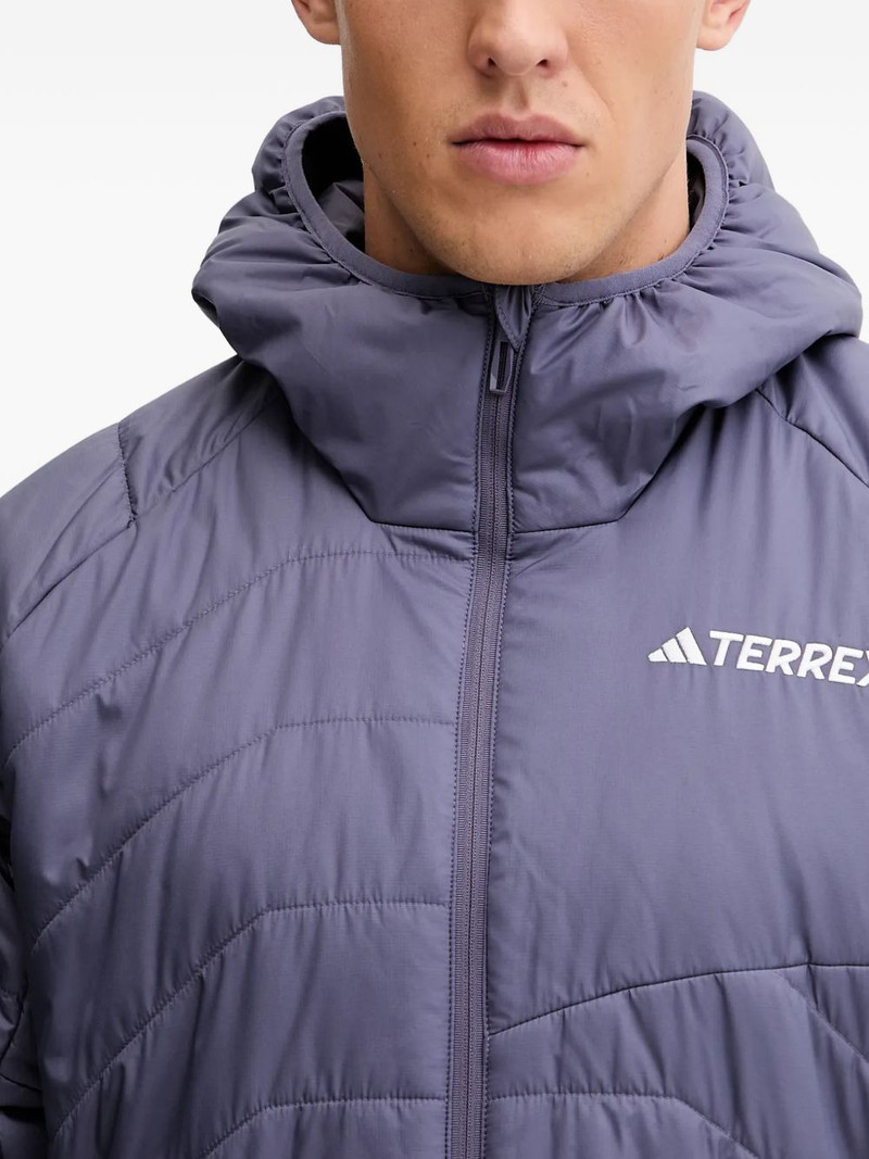 hooded zip-fastening jacket 4