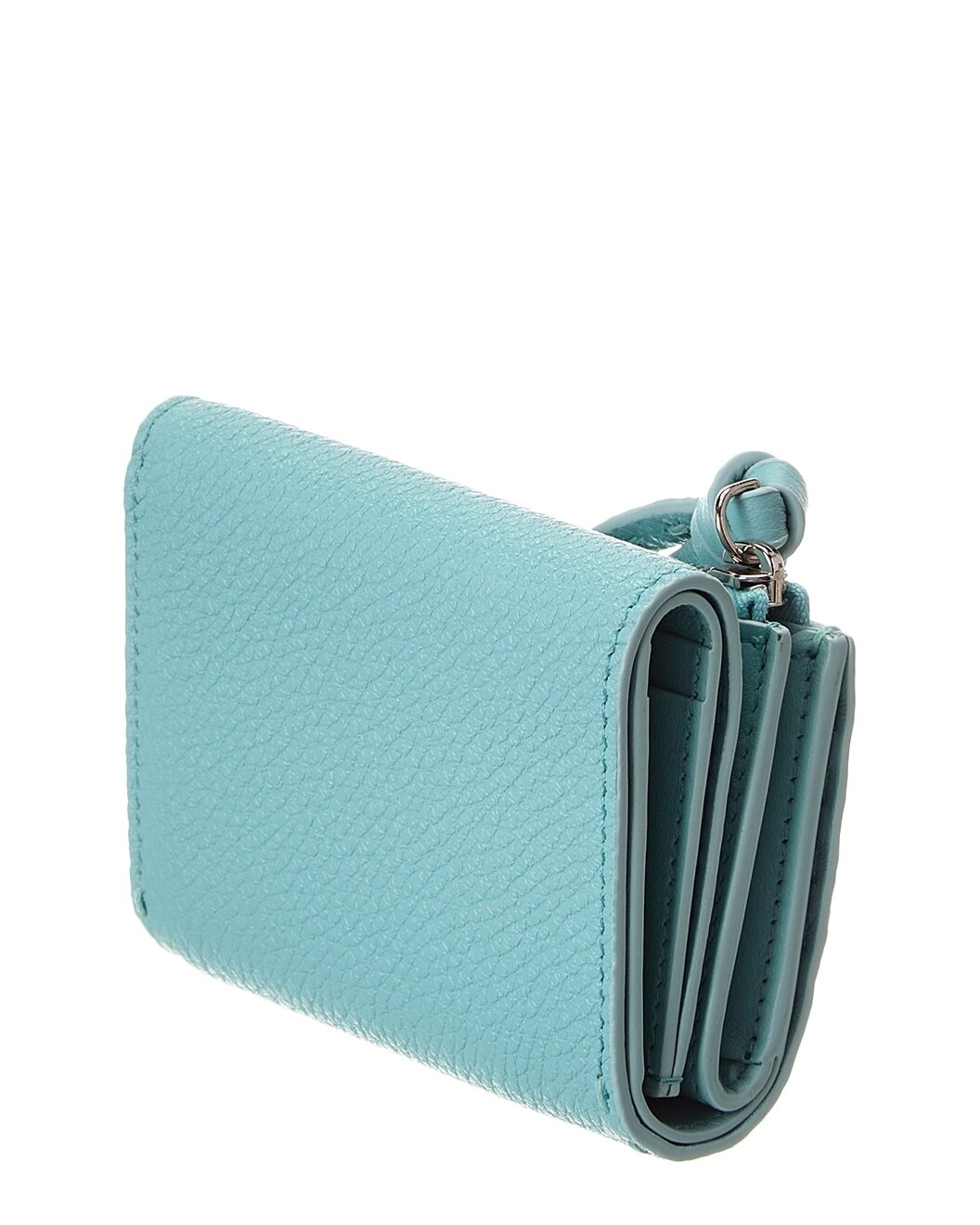 FENDI Peekaboo Micro Leather Trifold Wallet - 2
