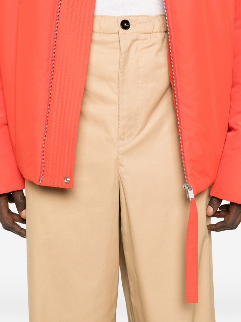 elasticated-waistband trousers 5
