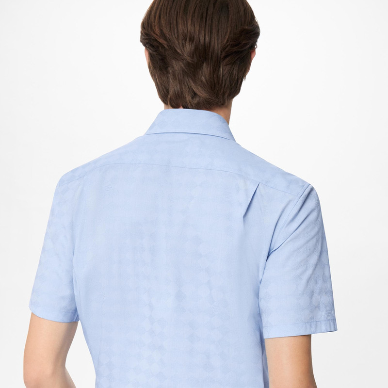 Damier Short-Sleeved Shirt 5