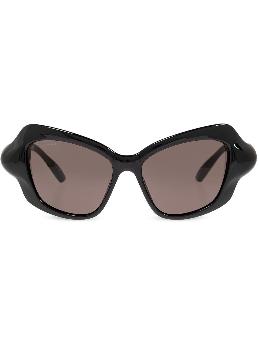 logo cat-eye sunglasses - 1