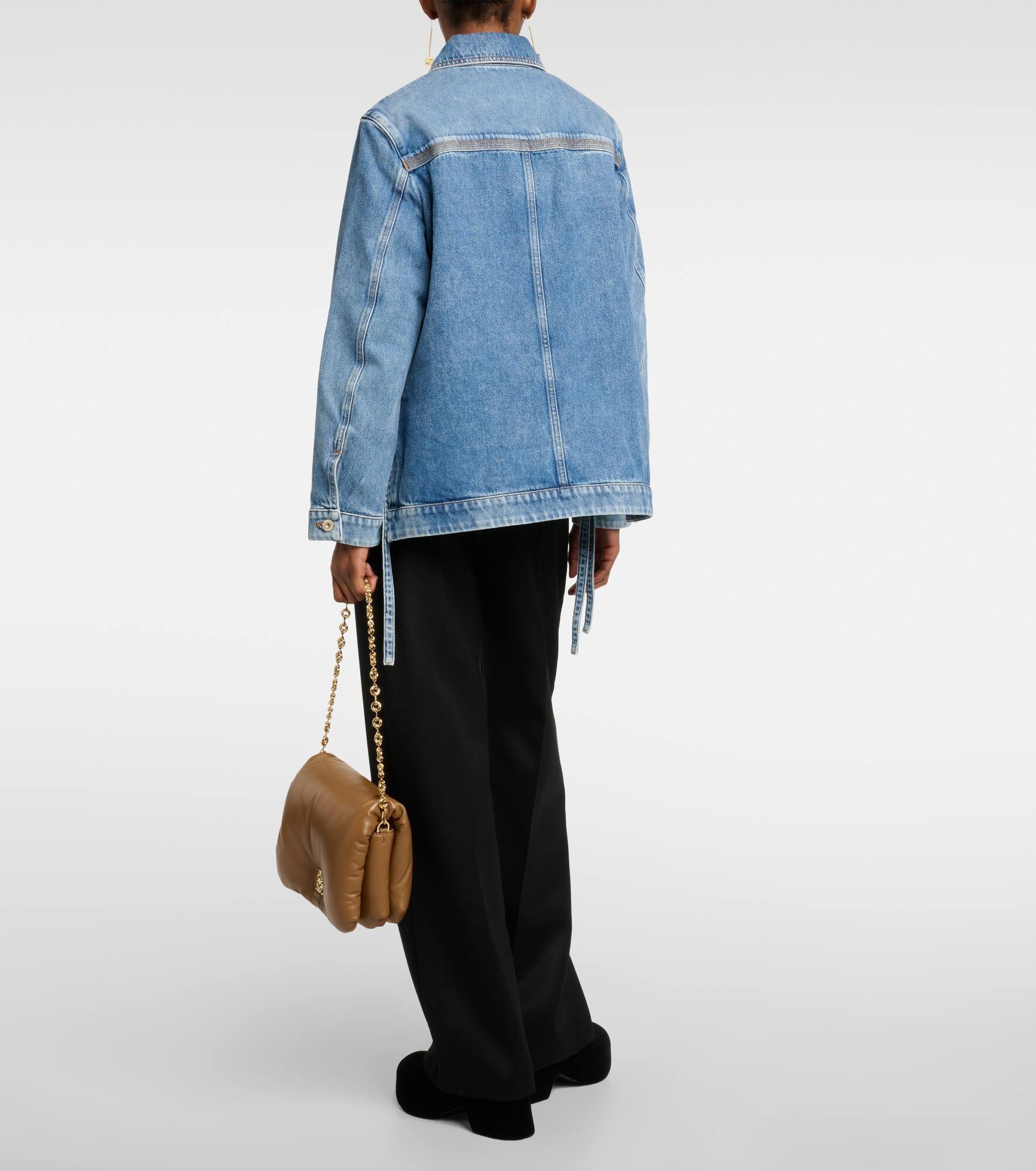 Anagram denim jacket - 3