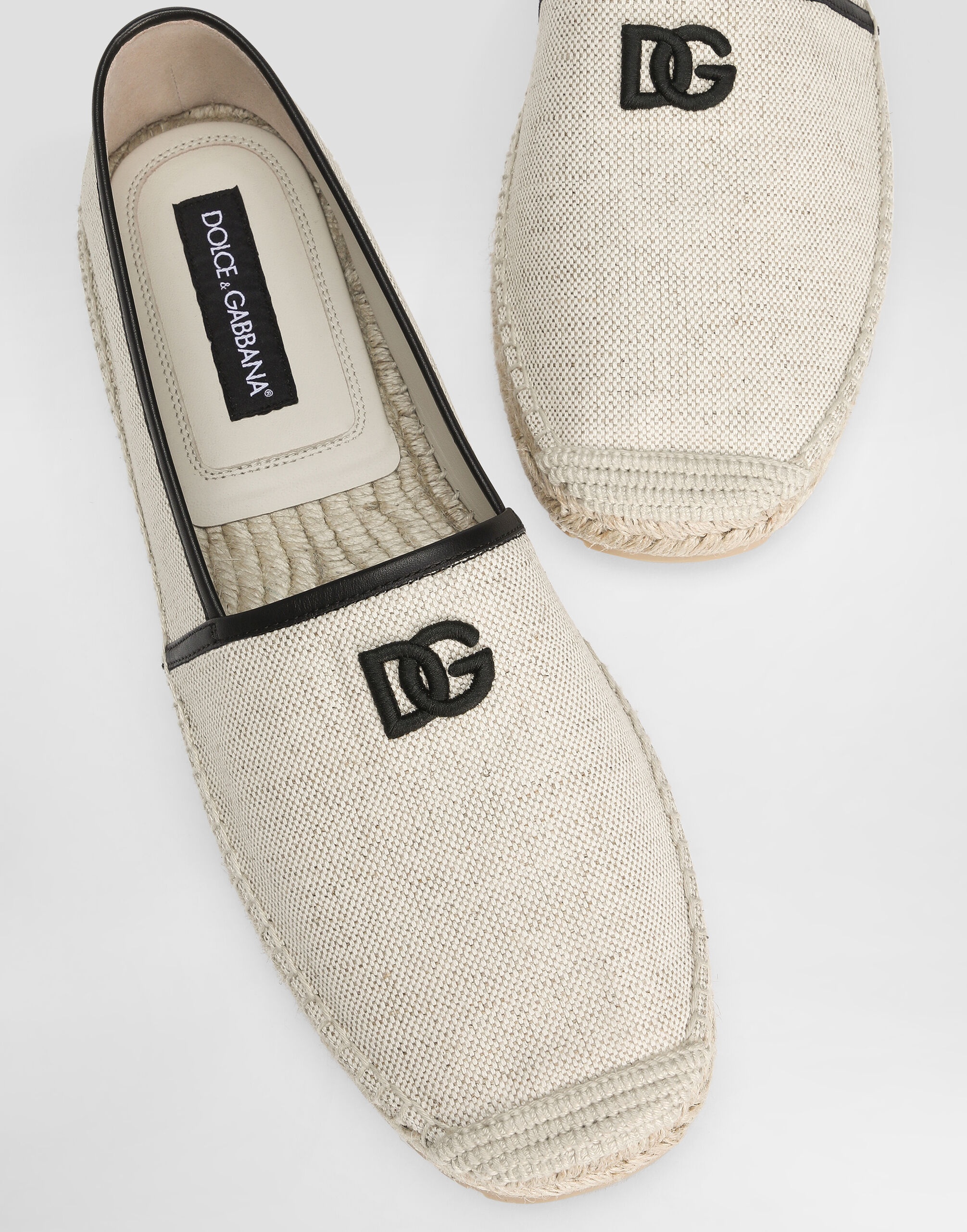 Salt&pepper and nappa espadrilles - 4