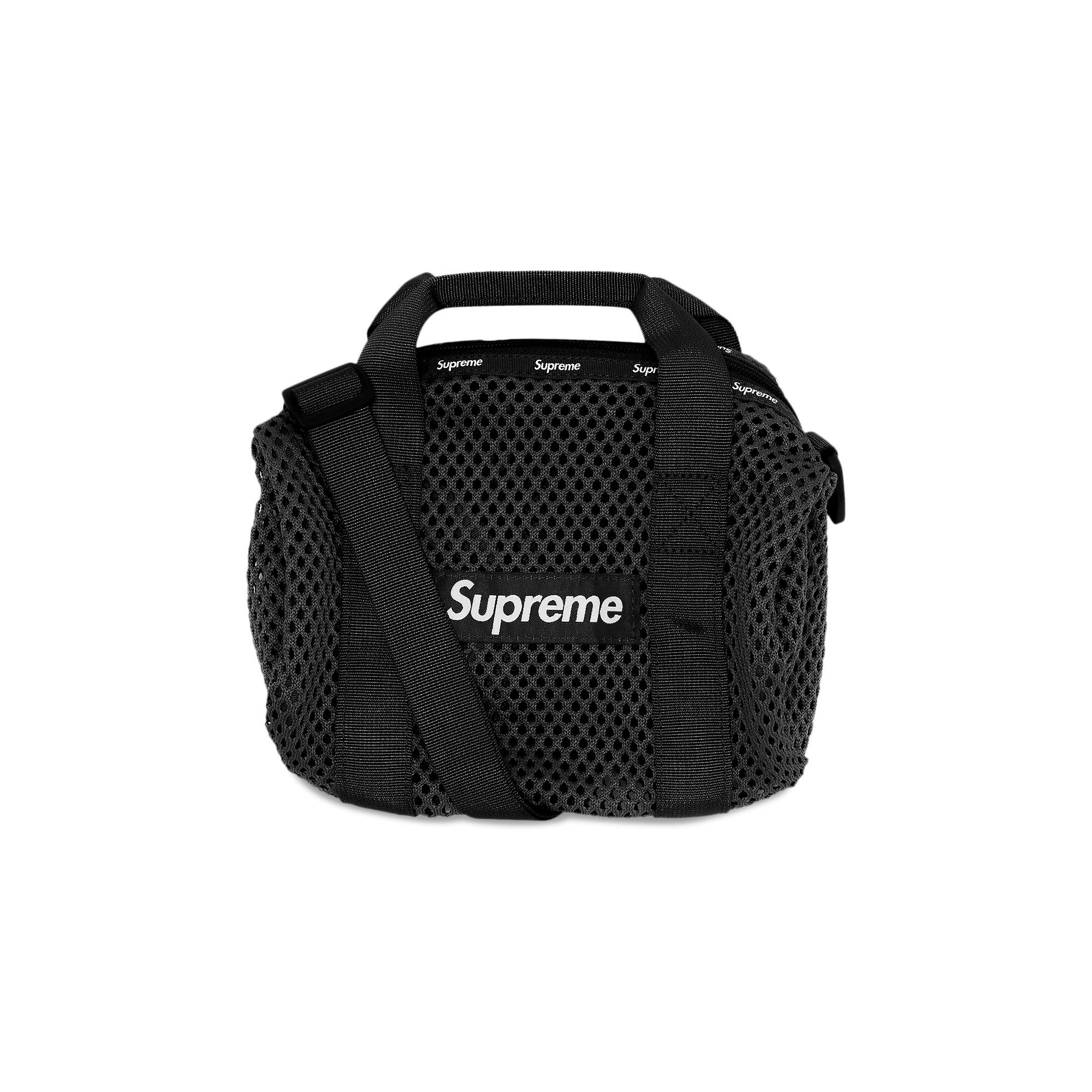 【大人気】Supreme Mesh Mini Duffle Bag Black Supreme Supreme Mesh Mini Duffle Bag 'Black' | REVERSIBLE
