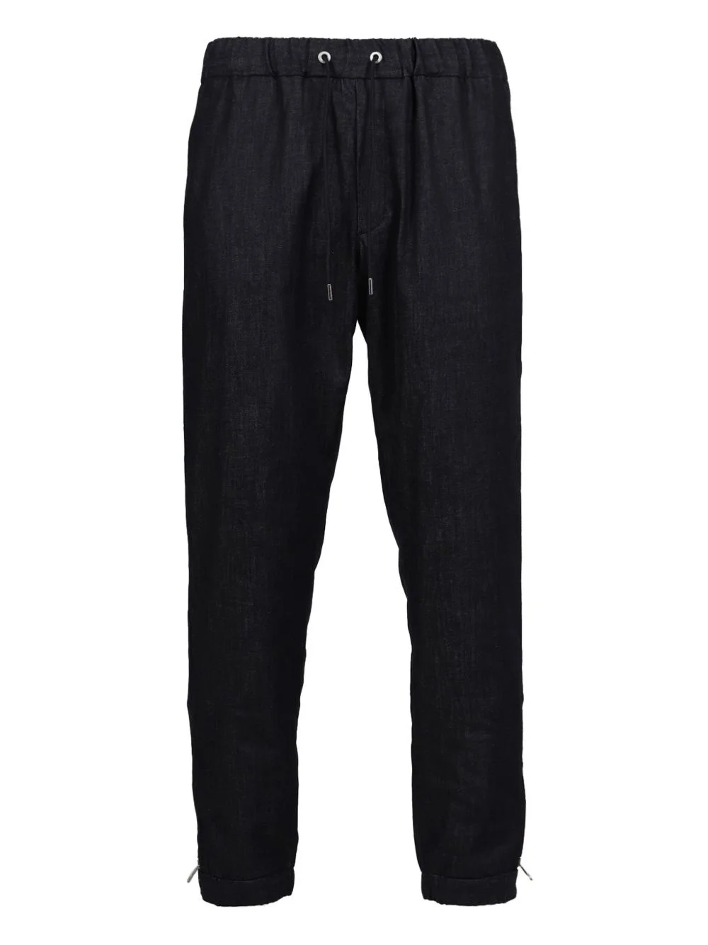 drawstring track pants - 1