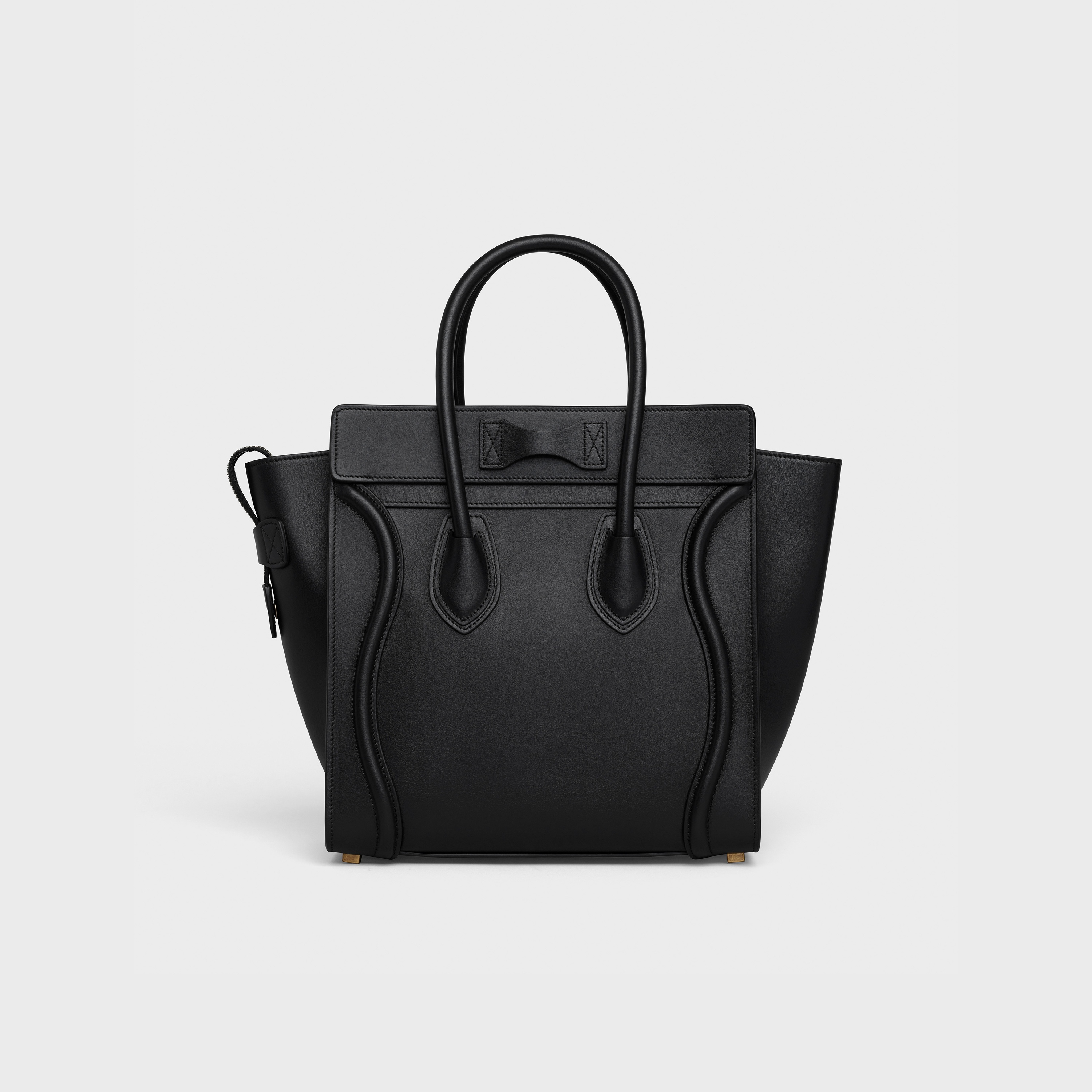 Micro Luggage handbag in smooth calfskin - 3