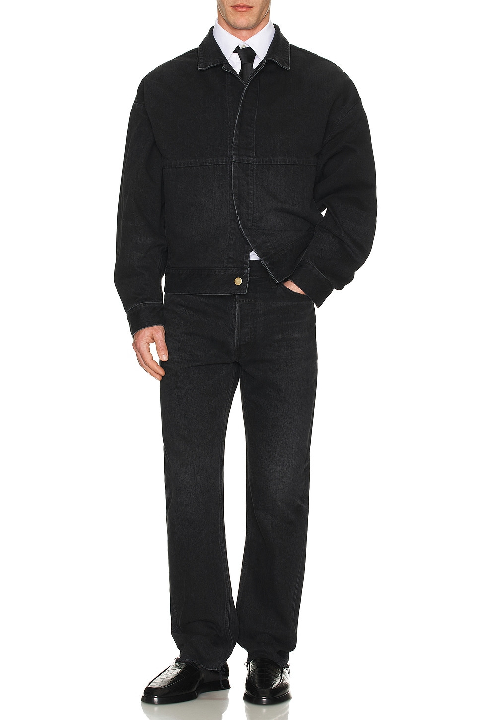 Denim Trucker Jacket - 5