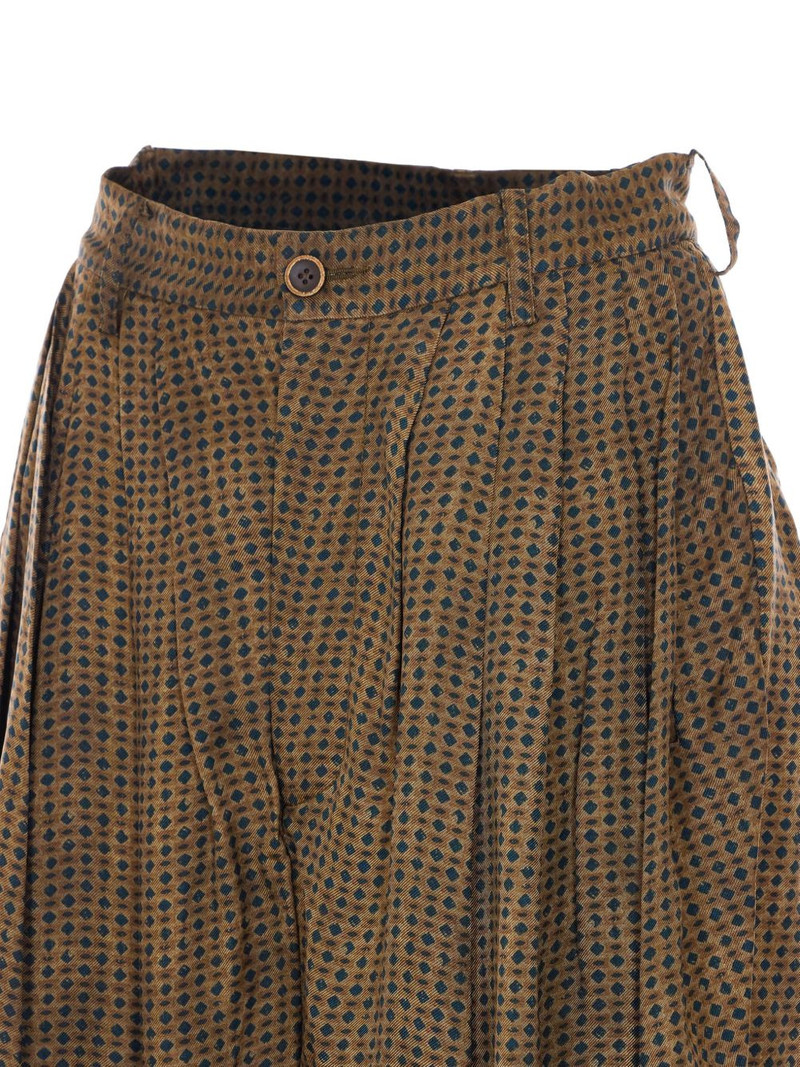 geometric-pattern Priya trousers 3