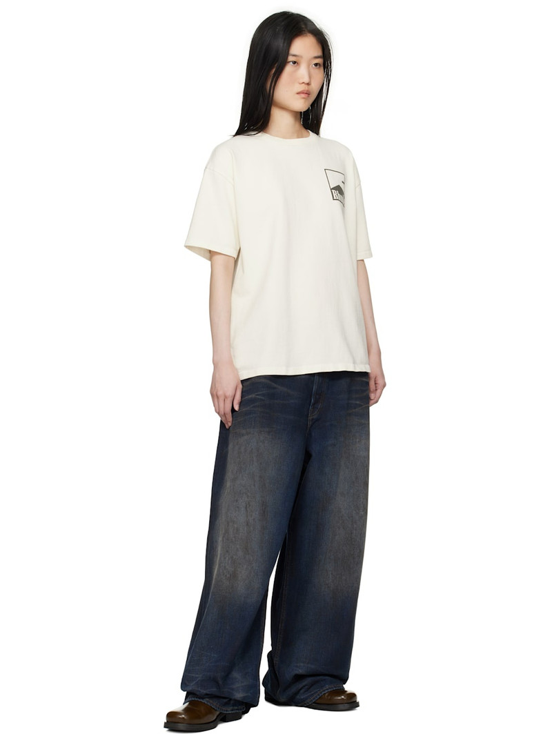 Rhude Off-White Rhude Chevron T-shirt outlook
