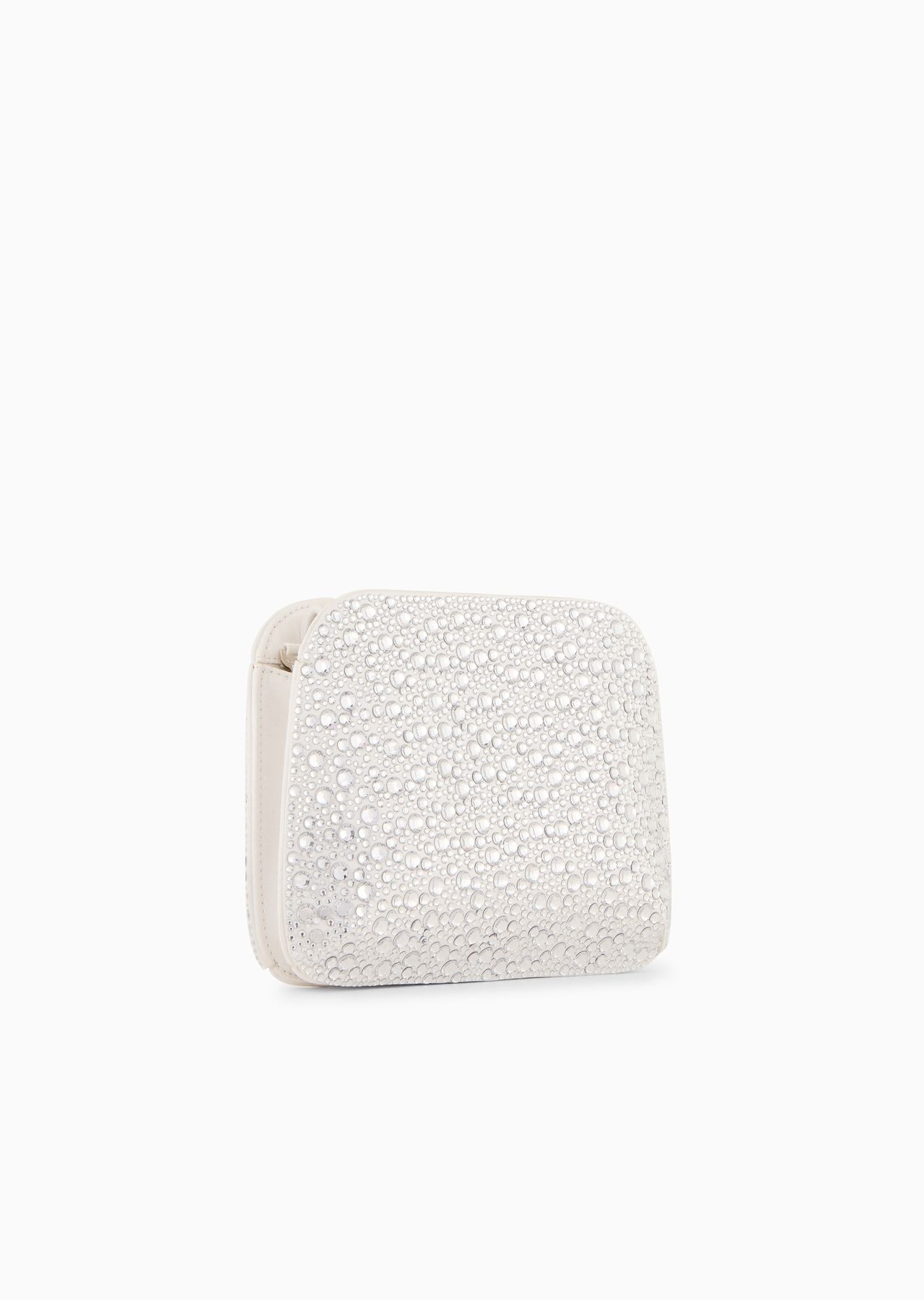 La Prima satin and rhinestone clutch bag - 2