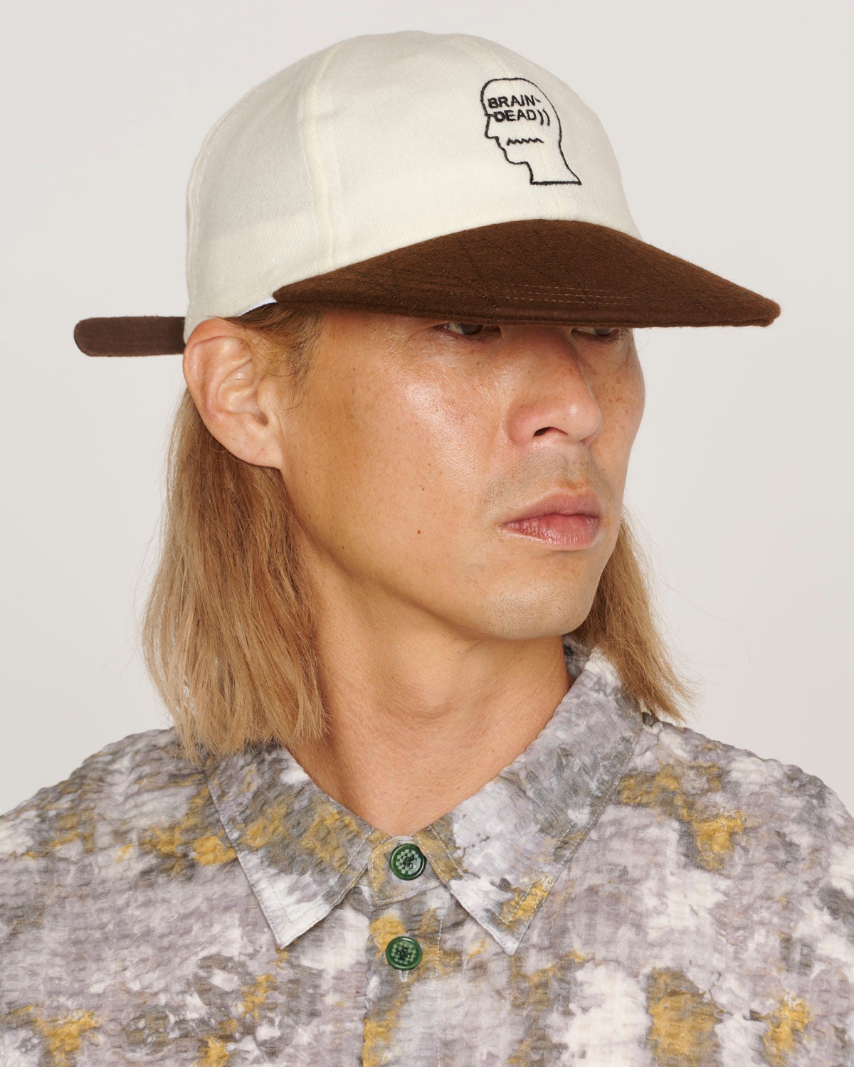 Flannel Spring Training Hat - Creme - 4