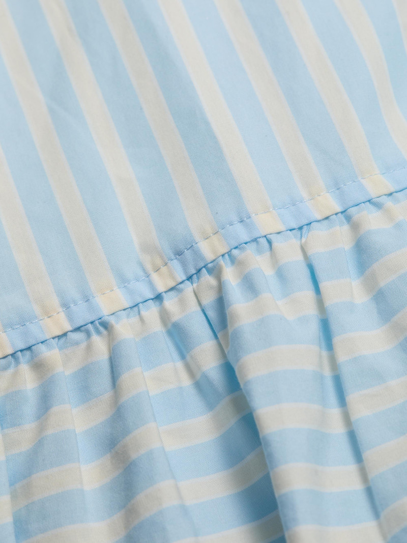 Women's Cris Striped Drop-Waist Shirtdress - Hydrangea Blue Stripe 7