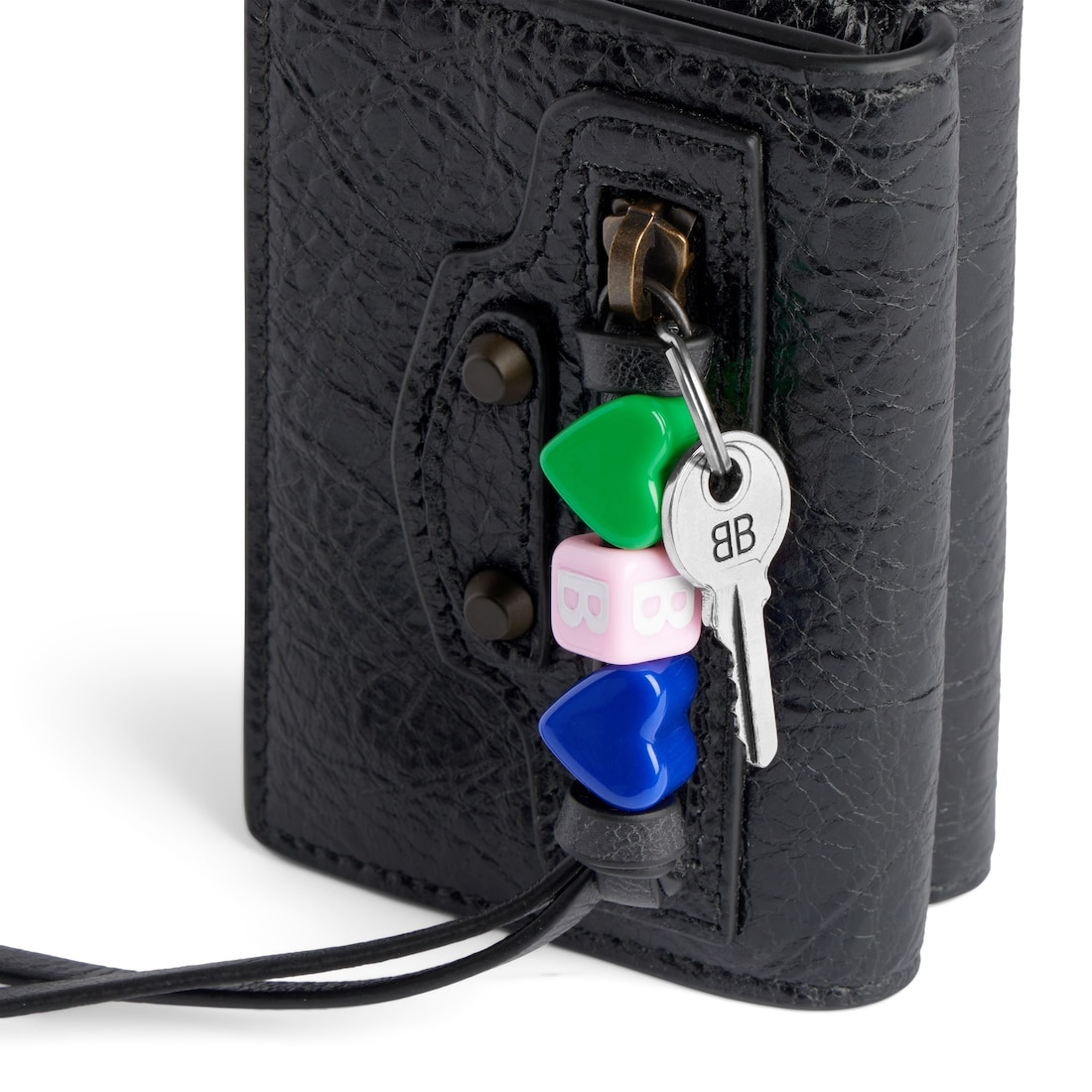 Women's Le City Mini Wallet in Black - 5