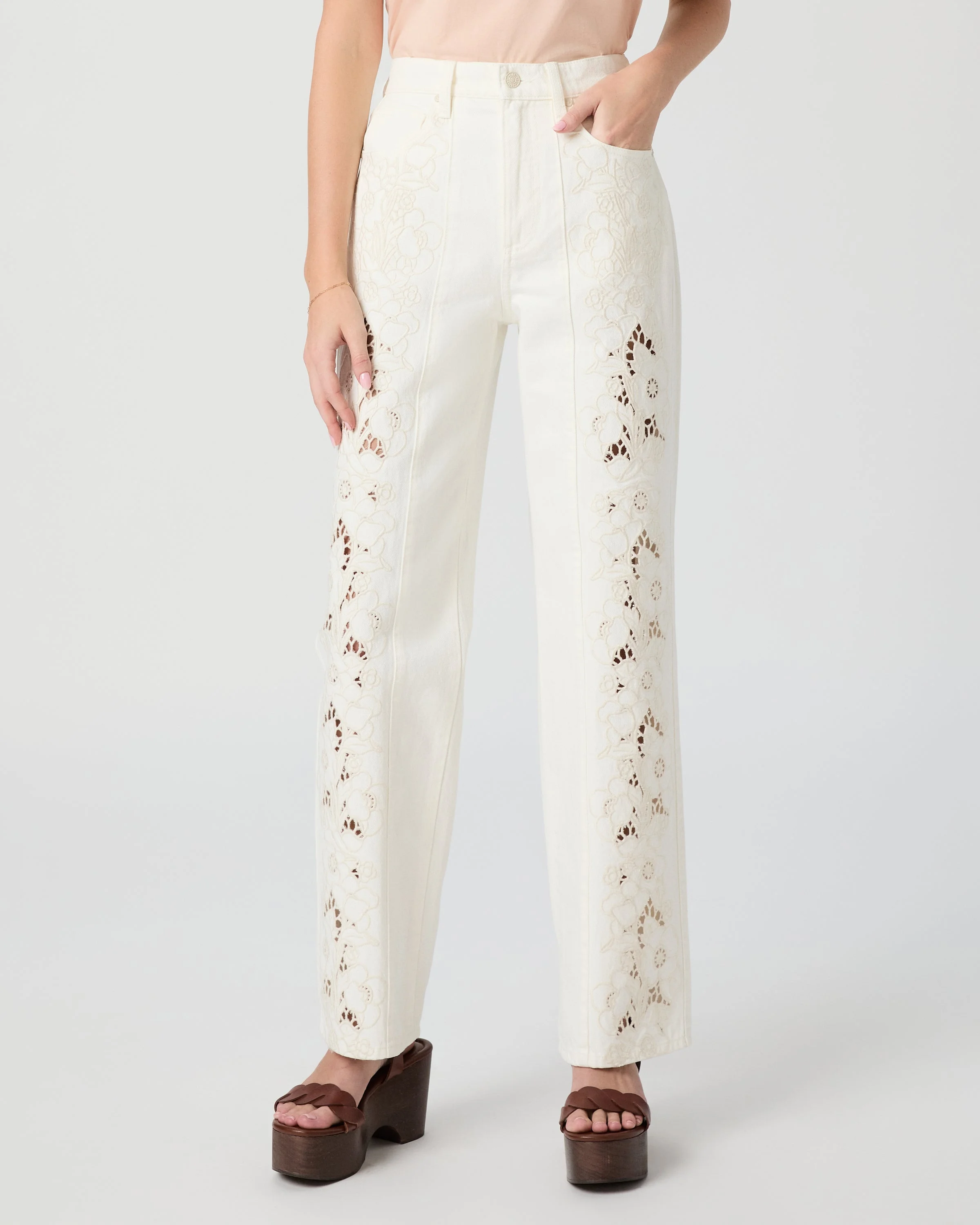 Sawyer Wide Leg Jean - 1