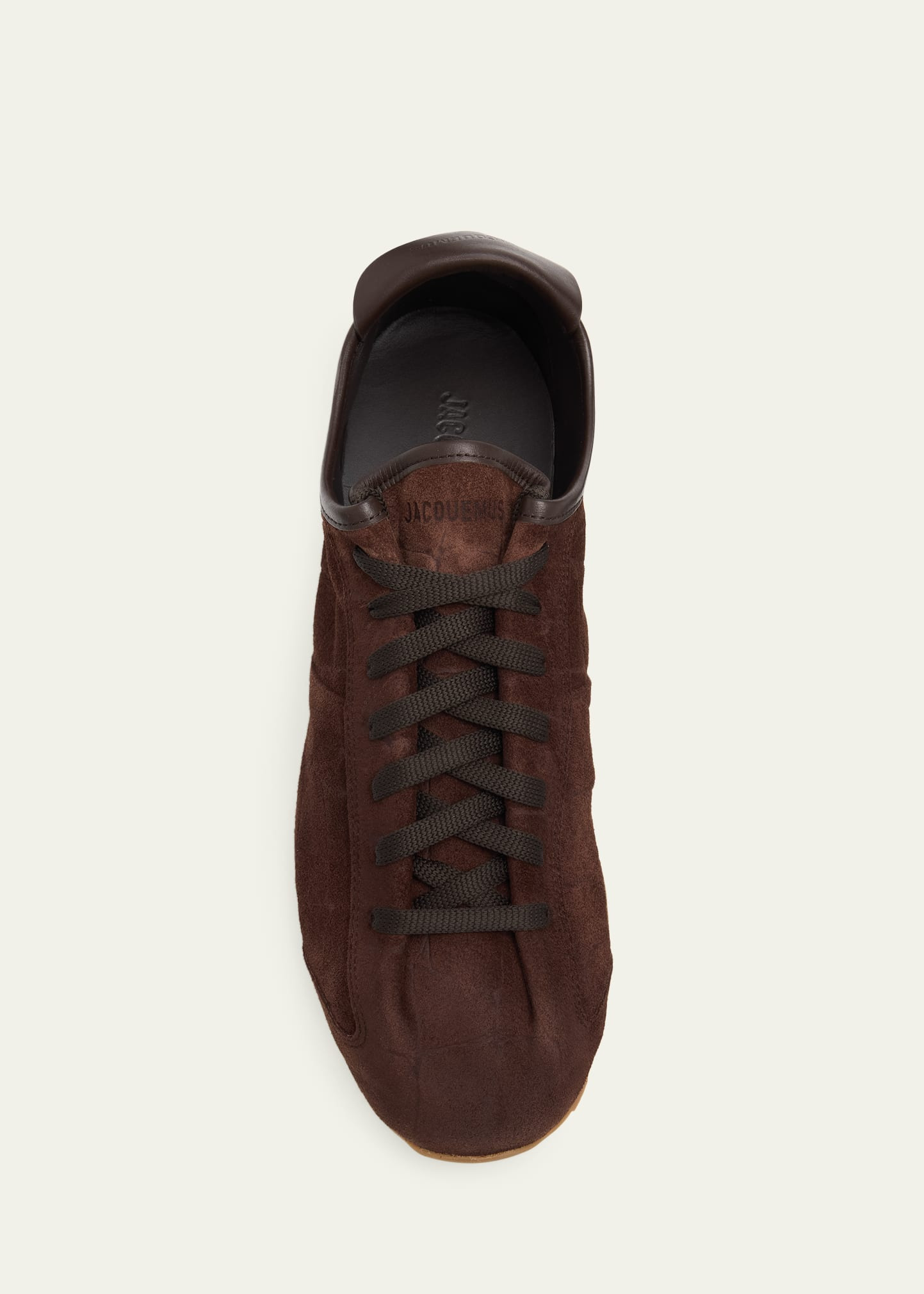 Men's Les Tennis Croc-Embossed Suede Sneakers - 5